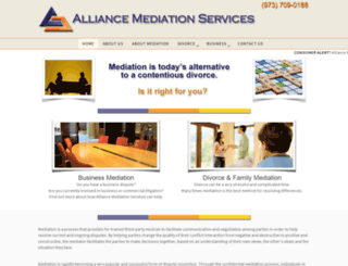 alliance-mediation.com screenshot