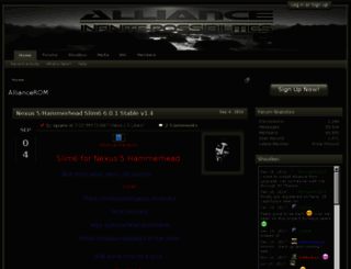 alliance-rom.com screenshot