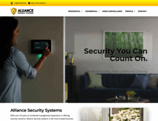 alliance-security.com screenshot