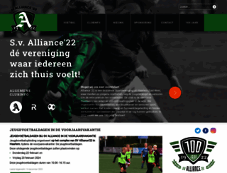 alliance22.nl screenshot