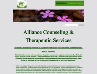 alliancecounselingservices.net screenshot