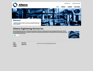 allianceengservices.com screenshot
