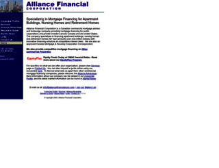 alliancefinancialcorp.com screenshot