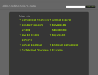 alliancefinanciera.com screenshot