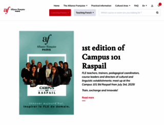 alliancefr.org screenshot