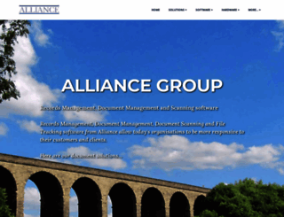 alliancegroup.co.uk screenshot