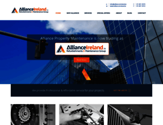 allianceireland.ie screenshot