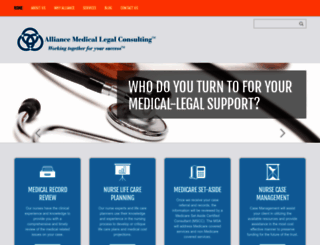 alliancemedicallegal.com screenshot