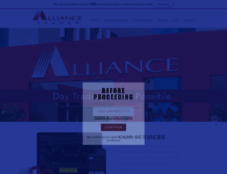 alliancetrader.com screenshot