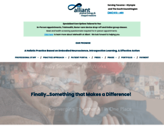 alliantcare.com screenshot