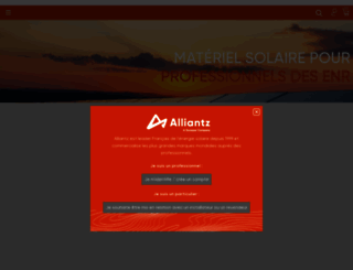 alliantz.fr screenshot