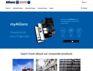 allianzsf.com screenshot