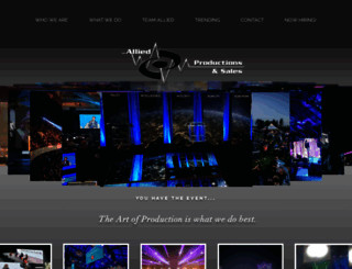 allied-audio.com screenshot