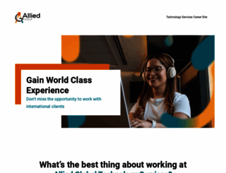 allied-global-its.talentlyft.com screenshot