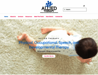 allied-therapy.com screenshot