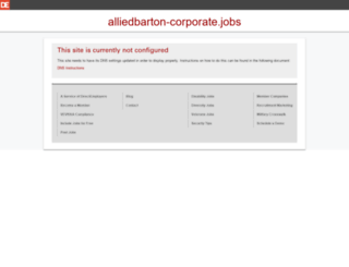 alliedbarton-corporate.jobs screenshot