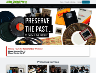 allieddigitalphoto.com screenshot