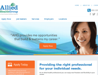 alliedhealth.com screenshot