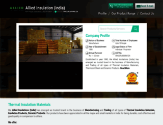 alliedinsulationsindia.com screenshot