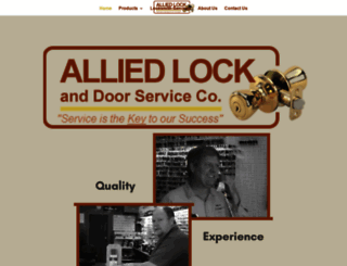 alliedlockanddoor.com screenshot