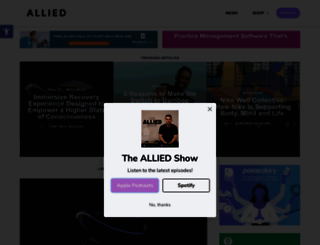 alliedmagazine.com screenshot