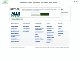 alliedmeasurementsystems.com screenshot