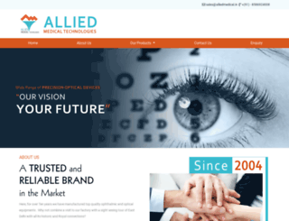 alliedmedical.in screenshot