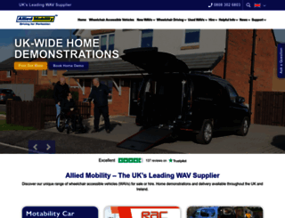 alliedmobility.co.uk screenshot