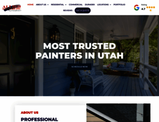 alliedpainters.com screenshot