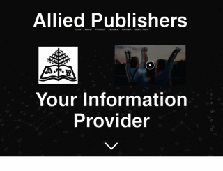 alliedpublishers.com screenshot