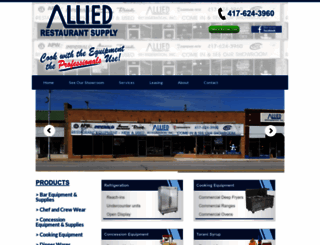 alliedrestaurantsupply.com screenshot