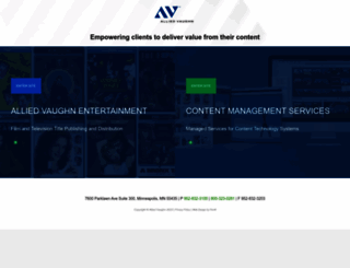 alliedvaughn.com screenshot