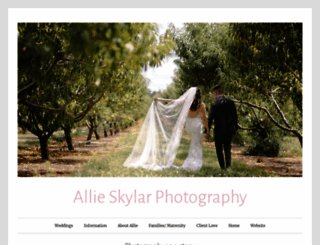 allieskylarphotographyblog.com screenshot