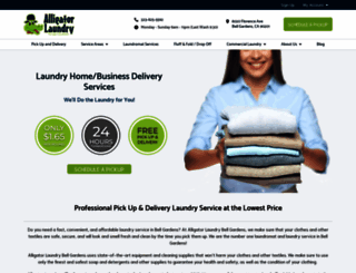 alligatorlaundry.com screenshot