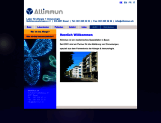 allimmun.ch screenshot