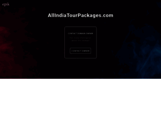 allindiatourpackages.com screenshot