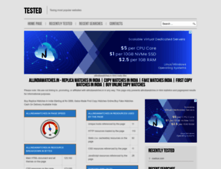 allindiawatches.in.testednet.com screenshot