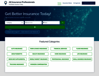 allinsuranceprofessionals.com screenshot