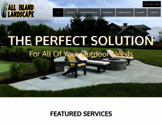 allislandlandscape.com screenshot