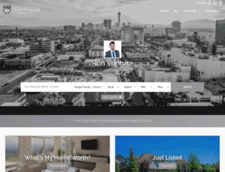 allisonjames.vegas screenshot