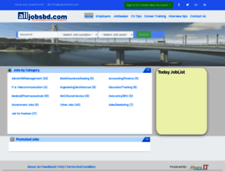 alljobsbd.com screenshot