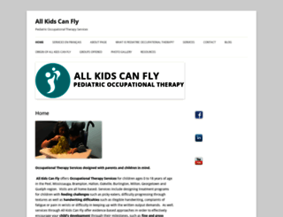 allkidscanfly.ca screenshot