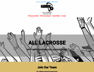 alllacrosse.com screenshot