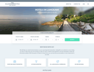 alllangkawihotels.com screenshot