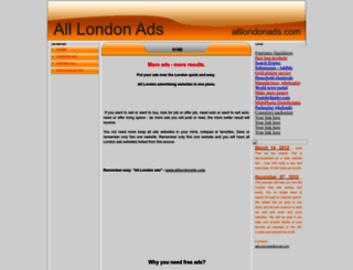 alllondonads.com screenshot