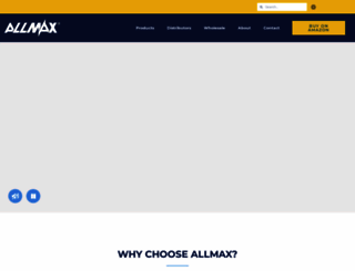 allmaxbattery.com screenshot