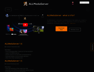 allmediaserver.org screenshot