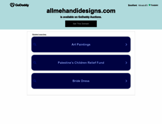 allmehandidesigns.com screenshot