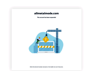 allmetalmode.com screenshot