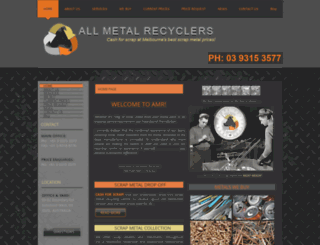 allmetalrecyclers.com screenshot